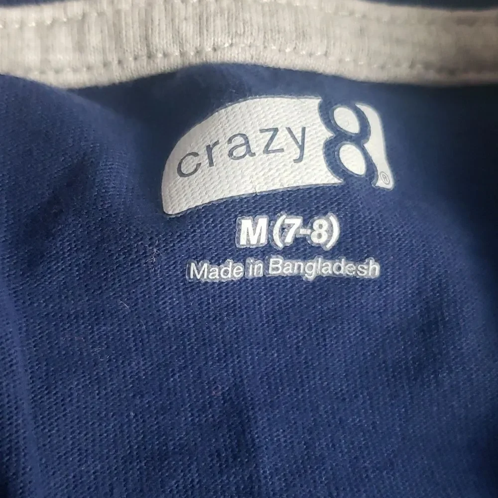 Navy Blue Crazy 8 Boys TShirt‎